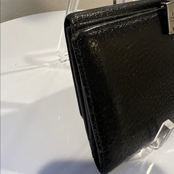 Gucci Black Leather Long Wallet with COA - Picture 5 of 12